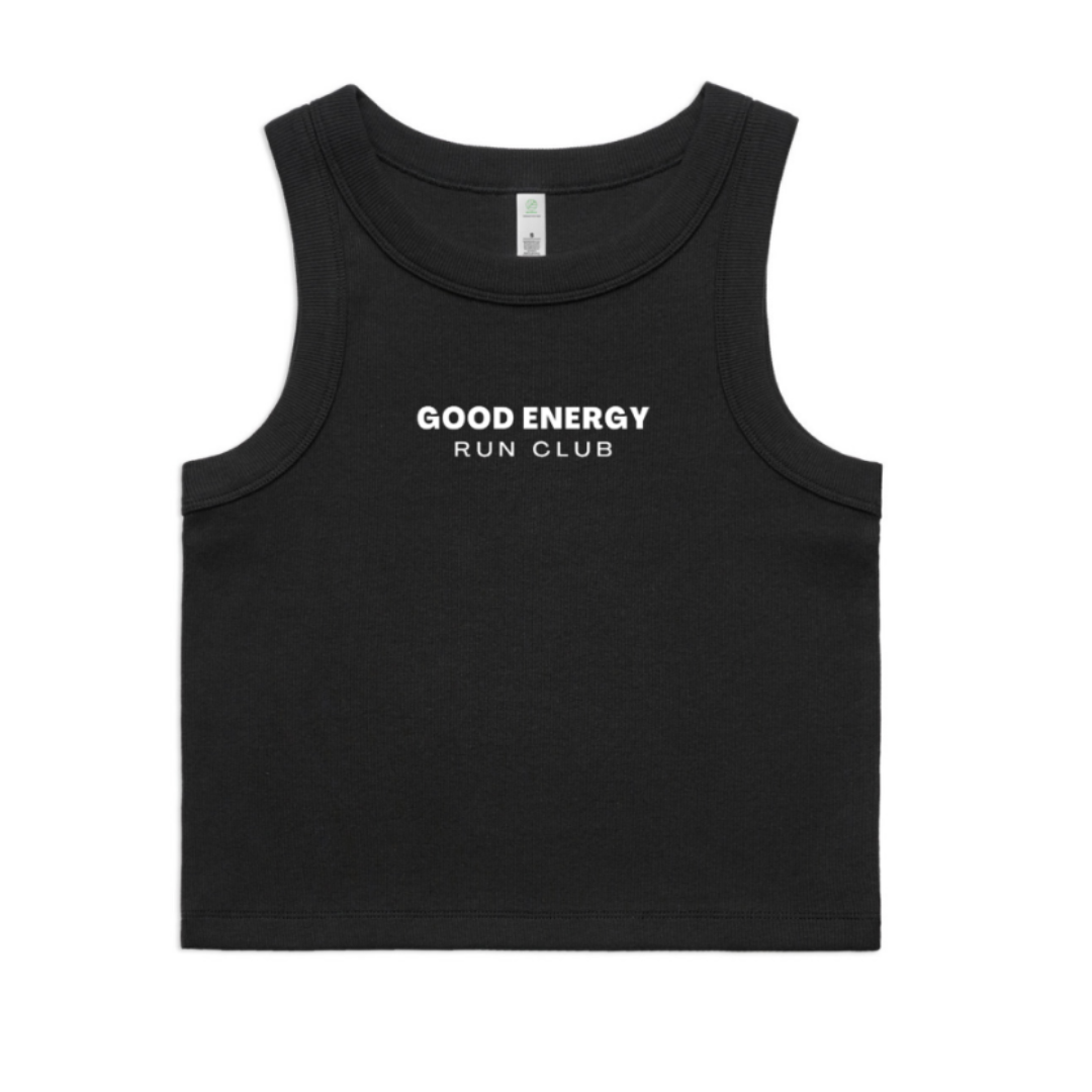 Good Energy Singlet Black